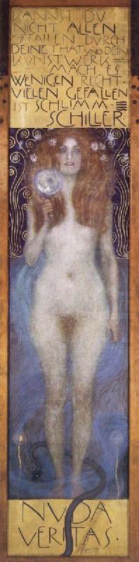 Nuda Veritas, Gustav Klimt
